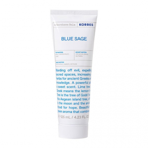 Korres Blue Sage Aftershave Γαλάκτωμα Για Μετά Το Ξύρισμα 125ml